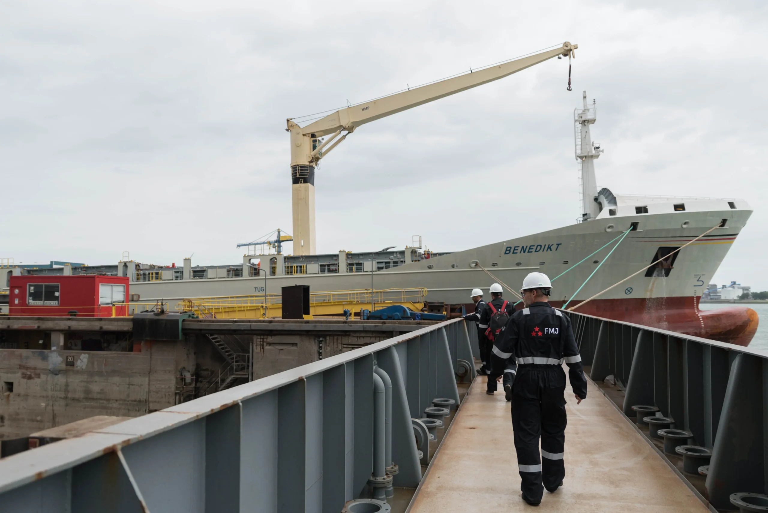 FMJ engineer op offshore platform